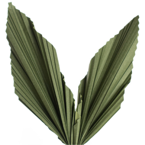 Green Paper Leaves | Kraft Paper Palm Leaves